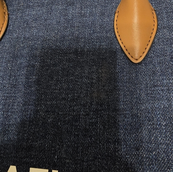 Michael Kors Blue and Brown Tote Bag - Picture 4 of 4